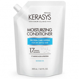 Увлажняющий кондиционер для волос, запаска 500 мл | Kerasys Hair Clinic Moisturizing Conditioner
