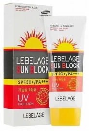 Солнцезащитный крем для лица, 70 мл | LEBELAGE UV Sun Block SPF50+/PA+++