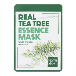 Тканевая маска для лица с экстрактом чайного дерева, 23 мл | FarmStay Real Tea Tree Essence Mask
