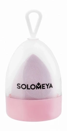 Спонж для макияжа лиловый, со срезом, 1 шт | SOLOMEYA Flat End Blending Sponge Lilac