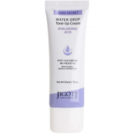 Увлажняющий крем для лица с гиалуроновой кислотой, 50 мл | JIGOTT Aura Secret Hyaluronic Acid Water Drop Tone Up Cream