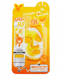 Витаминизирующая тканевая маска для лица, 23 мл | Elizavecca VITA DEEP POWER Ringer mask pack