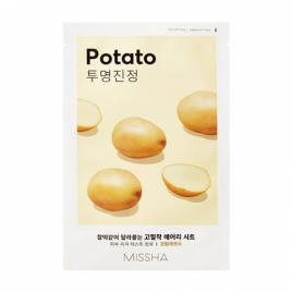 Маска для лица увлажняющая, 19 гр | MISSHA Airy Fit Sheet Mask Potato 