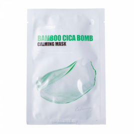 Тканевая маска успокаивающая с центеллой и бамбуком, 25 мл | Medi-Peel Bamboo Cica Bomb Calming Mask