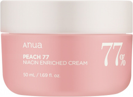 Крем с экстрактом персика и ниацинамидом, 50 мл | ANUA Peach 77 Niacin Enriched Cream