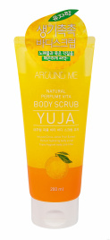 Скраб для тела с юдзу, 200 мл | Welcos Around Me Natural Perfume Vita Body Scrub Yuja