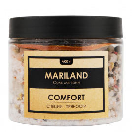 Расслабляющая cоль для ванн со специями и пряностями, 400 г | MARILAND Comfort Sea Salt