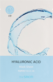 Маска для лица тканевая, 22 мл | THE SAEM BIO SOLUTION Hydrating Hyaluronic Acid Mask Sheet