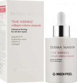 Сыворотка ампульная с коллагеном, 100 мл | Medi-Peel Derma Maison Time Wrinkle Collagen Volume Ampoule