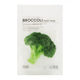 Восстанавливающая тканевая маска с брокколи, 25 мл | TENZERO SOLUTION VITALIZING BROCCOLI SHEET MASK