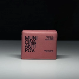 Твердое мыло Пион и Личи, 80 г