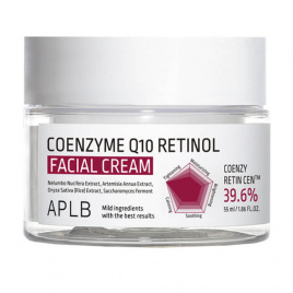 Крем для лица с коэнзимом Q10 и ретинолом, 55 мл | APLB COENZYME Q10 RETINOL FACIAL CREAM