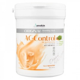 Маска альгинатная для проблемной кожи против акне (банка), 700 мл | ANSKIN AC Control Modeling Mask container