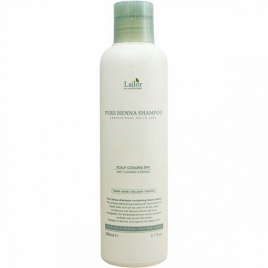Шампунь для волос с хной укрепляющий, 200 мл | LADOR Pure Henna Shampoo