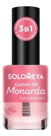 Масло для кутикулы и ногтей ЭКСТРАКТ МОНАРДЫ, 9 мл | SOLOMEYA Cuticle Oil With Natural Extract Monarda