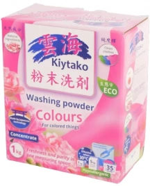 Порошок стиральный для цветного белья, 1 кг | KIYTAKO Washing Powder Colours For Colored Things