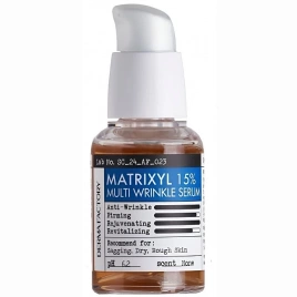 Омолаживающая сыворотка с пептидами, 30 мл | Derma Factory Matrixyl 15% Multi Wrinkle Serum