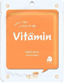 Маска тканевая с облепихой, 22 гр | MIJIN MJ on Vitamin Mask