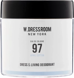 Ароматизатор гелевый для гардероба № 97, 110 г | W.Dressroom Dress & Living Deodorant № 97 April Cotton