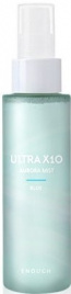 Спрей-мист для лица увлажняющий, 80 мл | ENOUGH Ultra X10 Aurora Mist (Blue)