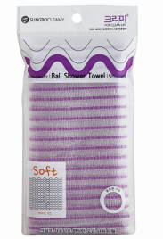 Мочалка для душа, 28х100 см | SB CLEAN&BEAUTY Bali Shower Towel