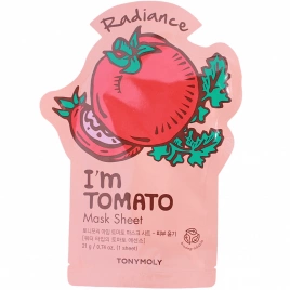 Маска тканевая с экстрактом томатов, 21 мл | TONY MOLY I’m Real Tomato Mask Sheet Radiance