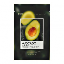 Тканевая маска с экстрактом авокадо, 25 мл | TENZERO AVOCADO SHEET MASK