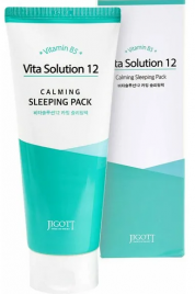 Успокаивающая ночная маска для лица, 180 мл | JIGOTT Vita Solution 12 Calming Sleeping Pack