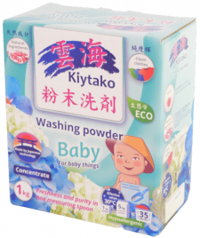 Порошок стиральный для детского белья, 1 кг | KIYTAKO Washing Powder For Baby Things