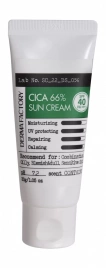 Солнцезащитный крем с экстрактом центеллы азиатской, 70 мл | Derma Factory Cica 66% Sun Cream SPF40 PA+++