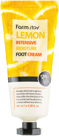 Увлажняющий крем для ног с экстрактом лимона, 100 мл | FarmStay Lemon Intensive Moisture Foot Cream