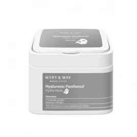 Набор тканевых масок с пантенолом, 400 мл/30 штук | Mary&May Hyaluronic Panthenol Hydra Mask