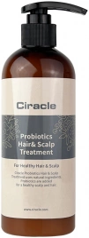Маска с пробиотиками для ослабленных волос, 500 мл | CIRACLE Probiotics Hair & Scalp Treatment
