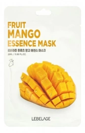 Тканевая маска с экстрактом манго, 25 мл | LEBELAGE FRUIT MANGO ESSENCE MASK 