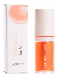 Масло для губ, 6 мл | THE SAEM Eco Soul Lip Oil 03 Grapefruit