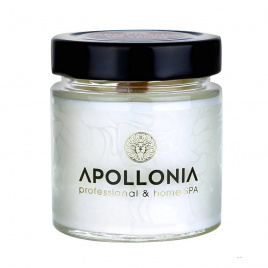 Ароматическая соевая свеча с ароматом ванили и кожи, 200 мл | APOLLONIA VANILLA & LEATHER SPA CANDLE