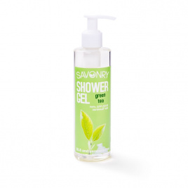 Гель для душа с ароматом зелёного чая, 250 мл | Savonry Shower Gel Green Tea