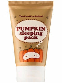 Ночная энзимная маска с тыквой и керамидами, 100 мл | Too Cool For School Pumpkin sleeping pack