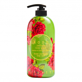 Парфюмированый гель для душа с ароматом розы, 750 мл | JIGOTT ROSE PERFUME BODY WASH