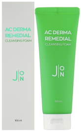 Пенка для умывания для проблемной кожи, 100 мл | J:ON AC DERMA REMEDIAL CLEANSING FOAM