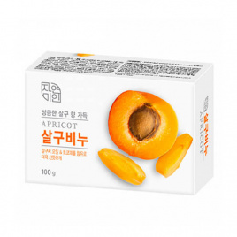 Мыло абрикосовое, 100 гр | MUKUNGHWA Rich Apricot Soap
