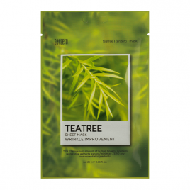 Тканевая маска с экстрактом чайного дерева, 25 мл | TENZERO TEATREE SHEET MASK