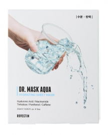 ROVECTIN Интенсивно увлажняющая тканевая маска Dr. Mask Aqua 25 мл