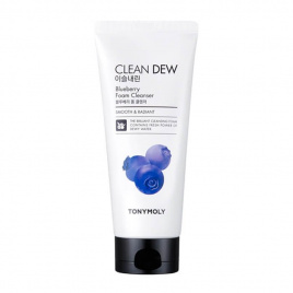 Пенка для умывания с экстрактом черники, 180 мл | TONY MOLY Clean Dew Blueberry Foam Cleanser