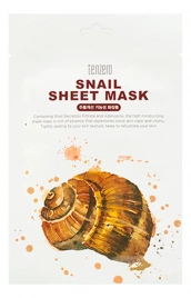 Тканевая маска с муцином улитки, 25 мл | TENZERO SNAIL SHEET MASK