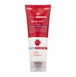 Пенка для умывания для проблемной кожи, 155 мл | PAUL MEDISON Deep-Red Acne Foam Cleansing