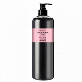 Шампунь для волос ЧЕРНЫЙ ПИОН/БОБЫ, 480 мл | VALMONA Powerful Solution Black Peony Seoritae Shampoo