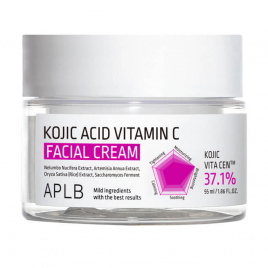 Крем для лица с койевой кислотой и витамином С, 55 мл | APLB KOJIC ACID VITAMIN C FACIAL CREAM