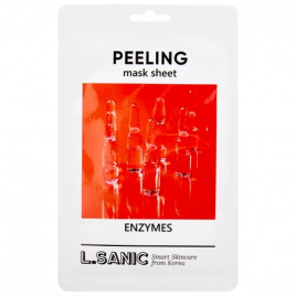 Обновляющая тканевая маска с энзимами, 25 гр | L.SANIC Enzymes Peeling Mask Sheet