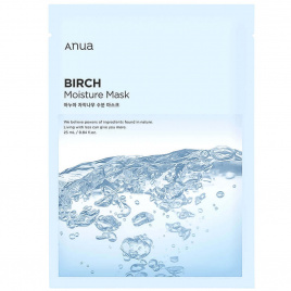 Увлажняющая тканевая маска с берёзовым соком, 25 мл | ANUA Birch Moisture Mask